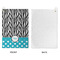 Dots & Zebra Waffle Weave Golf Towel - Approval