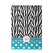 Dots & Zebra Waffle Weave Golf Towel (Personalized)