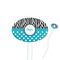 Dots & Zebra Oval Plastic Stir Sticks (Personalized)
