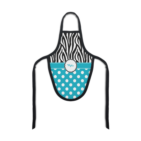 Custom Dots & Zebra Bottle Apron (Personalized)