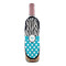 Dots & Zebra Wine Bottle Apron - IN CONTEXT