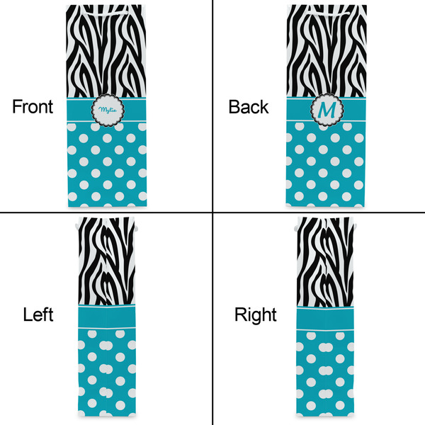 Dots & Zebra Wine Gift Bag - Gloss - Approval