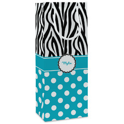 Dots & Zebra Wine Gift Bags (Personalized)