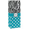 Dots & Zebra Wine Gift Bags - Gloss (Personalized)