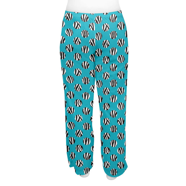 Dots & Zebra Women's Pj on model - Back