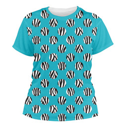 Dots & Zebra Women's Crew T-Shirt - Small