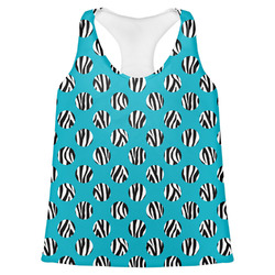 Dots & Zebra Womens Racerback Tank Top