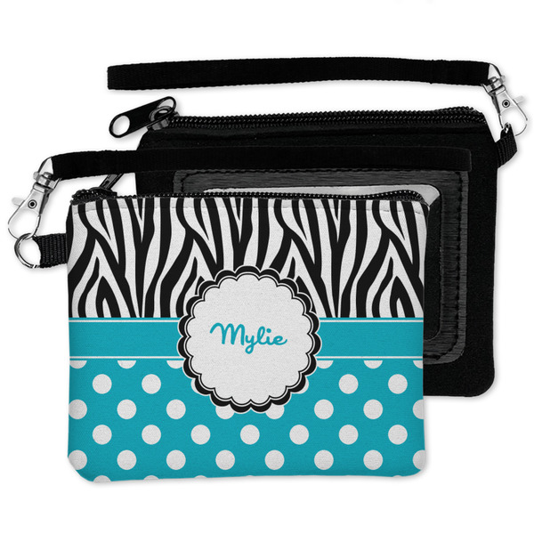 Dots & Zebra Wristlet ID Cases - MAIN