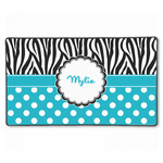 Dots & Zebra XXL Gaming Mouse Pad - 24" x 14" (Personalized)