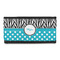 Dots & Zebra Leatherette Ladies Wallet (Personalized)