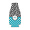 Dots & Zebra Zipper Bottle Cooler (Personalized)