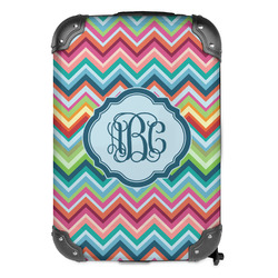 Retro Chevron Monogram Kids Hard Shell Backpack