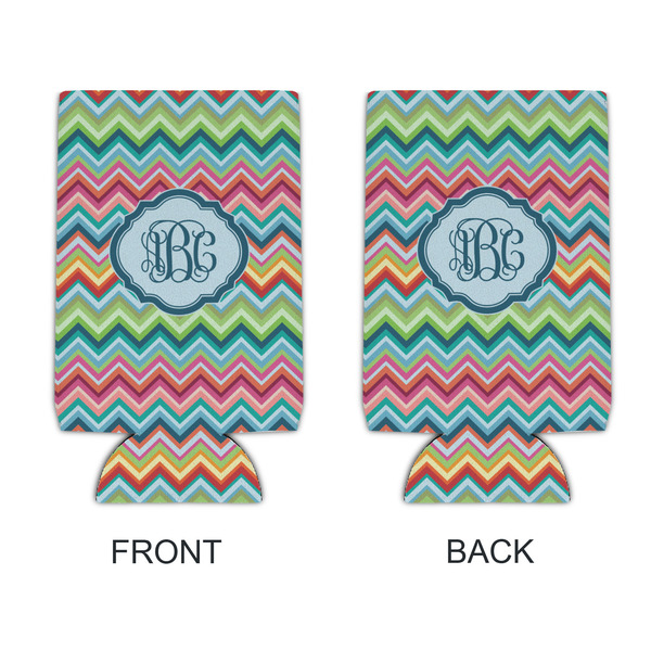 Retro Chevron Monogram 16oz Can Sleeve - APPROVAL