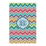 Retro Chevron Monogram Posters - Matte - 20x30