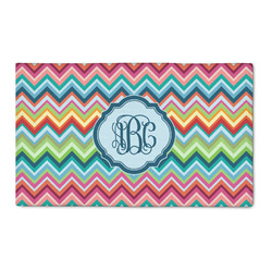Retro Chevron Monogram 3' x 5' Indoor Area Rug