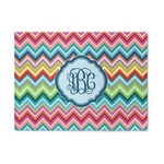 Retro Chevron Monogram 5' x 7' Indoor Area Rug