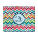 Retro Chevron Monogram 8' x 10' Indoor Area Rug