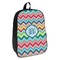 Retro Chevron Monogram Kids Backpack (Personalized)