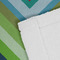 Retro Chevron Monogram Close up of Fabric