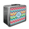 Retro Chevron Monogram Lunch Box (Personalized)