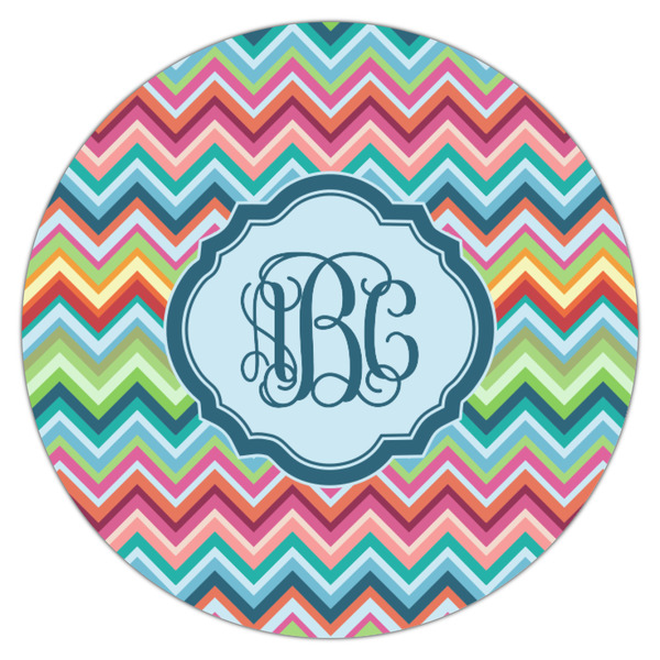 Retro Chevron Monogram Drink Topper - Small - Single