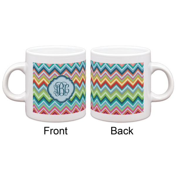Retro Chevron Monogram Espresso Cup - Apvl
