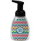 Retro Chevron Monogram Foam Soap Bottle - Black