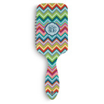 Retro Chevron Monogram Hair Brushes