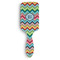 Retro Chevron Monogram Hair Brushes