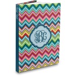 Retro Chevron Monogram Hardbound Journal - 5.75" x 8" (Personalized)