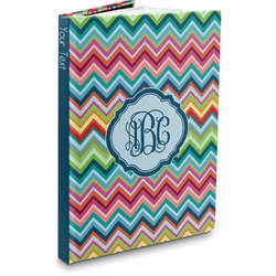 Retro Chevron Monogram Hardbound Journal (Personalized)