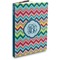 Retro Chevron Monogram Hardbound Journal - 7.25" x 10" (Personalized)