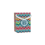 Retro Chevron Monogram Jewelry Gift Bags