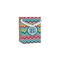Retro Chevron Monogram Jewelry Gift Bags - Matte