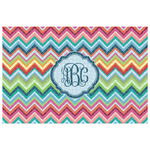 Retro Chevron Monogram Jigsaw Puzzle - 1000-piece