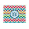 Retro Chevron Monogram 500 pc Jigsaw Puzzle