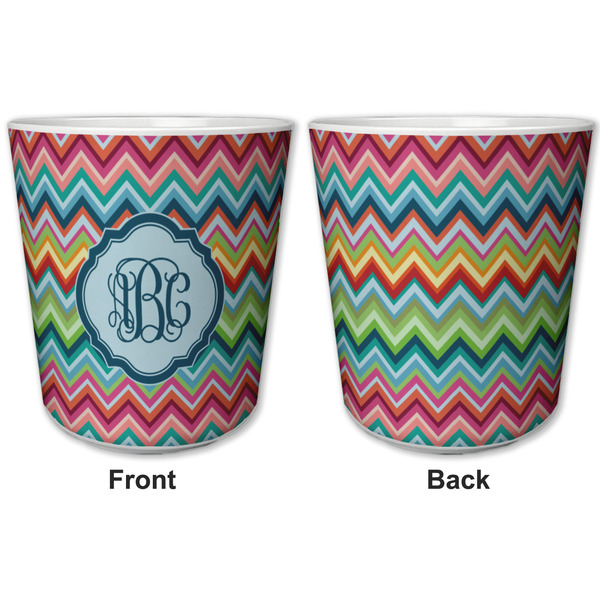 Retro Chevron Monogram Kids Cup - APPROVAL