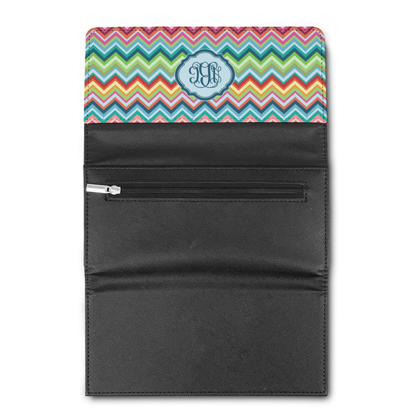 Retro Chevron Monogram Ladies Wallet  (Personalized Opt)