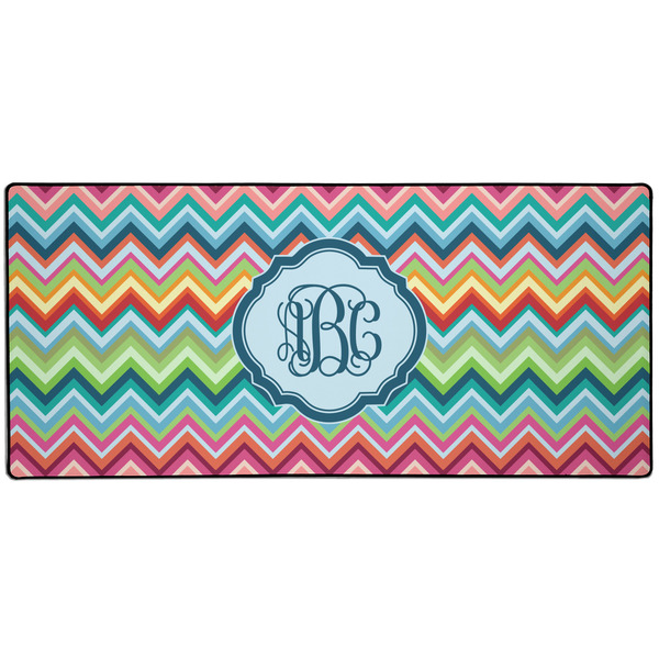 Retro Chevron Monogram Large Gaming Mats - APPROVAL