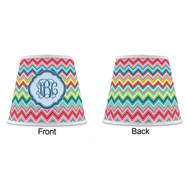 Retro Chevron Monogram Poly Film Empire Lampshade - Approval