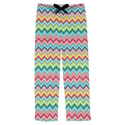 Retro Chevron Monogram Mens Pajama Pants