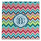 Retro Chevron Monogram Microfiber Dish Towel