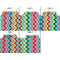 Retro Chevron Monogram Page Dividers - Set of 5 - Approval