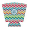 Retro Chevron Monogram Party Cup Sleeves - with bottom - FRONT