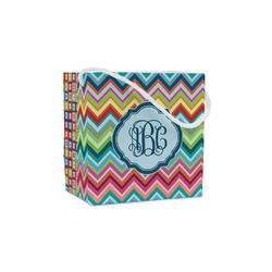 Retro Chevron Monogram Party Favor Gift Bags