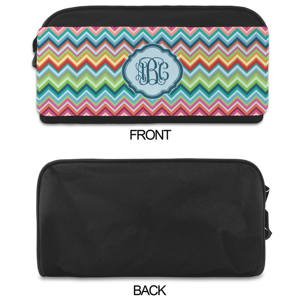 Retro Chevron Monogram Shoe Bags - APPROVAL