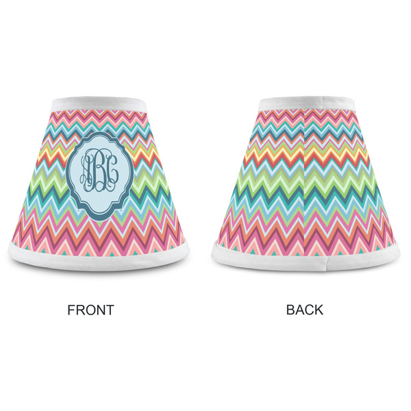 Retro Chevron Monogram Small Chandelier Lamp - Approval
