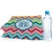 Retro Chevron Monogram Sports & Fitness Towel (Personalized)
