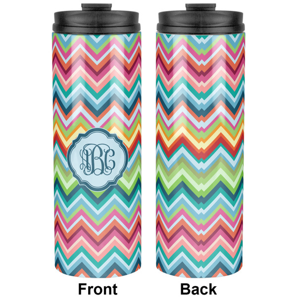 Retro Chevron Monogram Stainless Steel Tumbler - Apvl