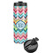 Retro Chevron Monogram Stainless Steel Skinny Tumbler